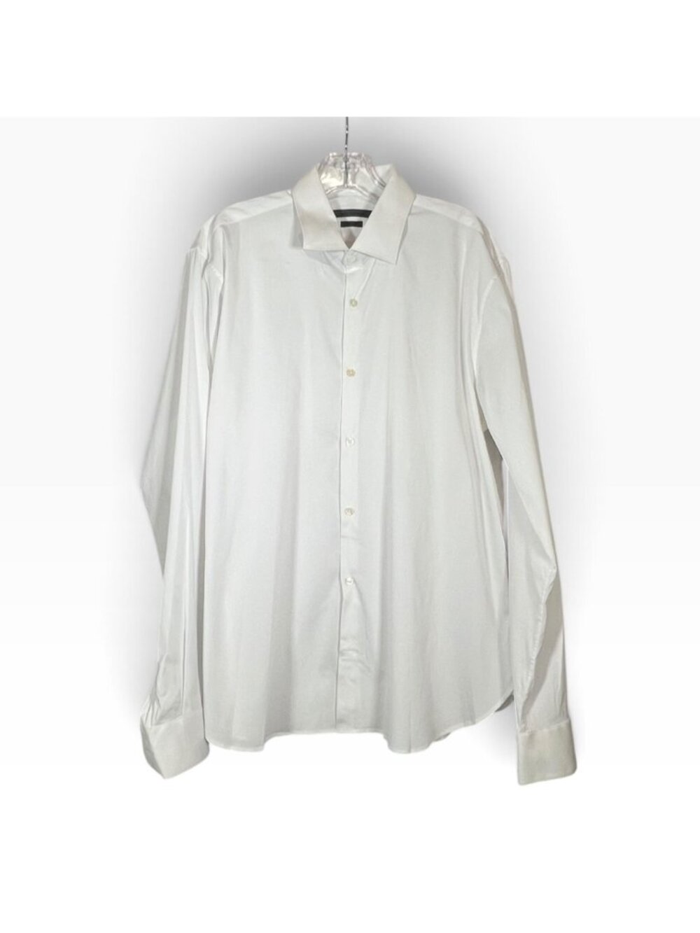John Varvatos White Dress Shirt 16.5 34/35 Hollywood Studio Wardrobe Acquired